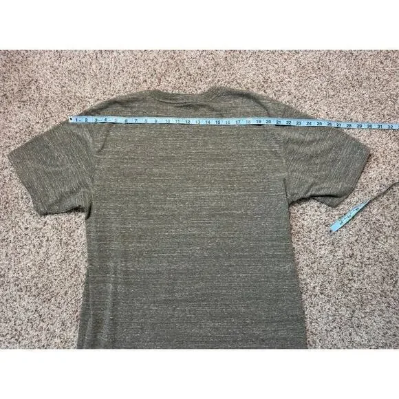 CARHARTT  Men's short sleeve  T-Shirt, Green/Tan, size M, Workwear - Picture 4 of 7